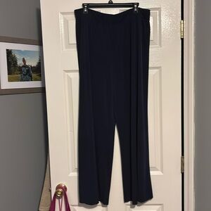 Slightly used blue wide leg dress pants.